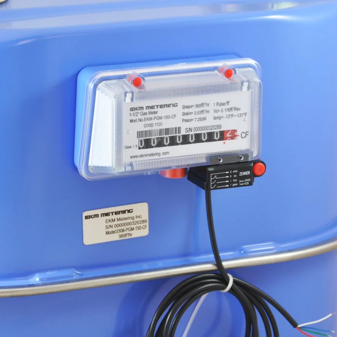 1.5 Inch Pulse Output Gas Meter - PGM-150-CF - Image 2
