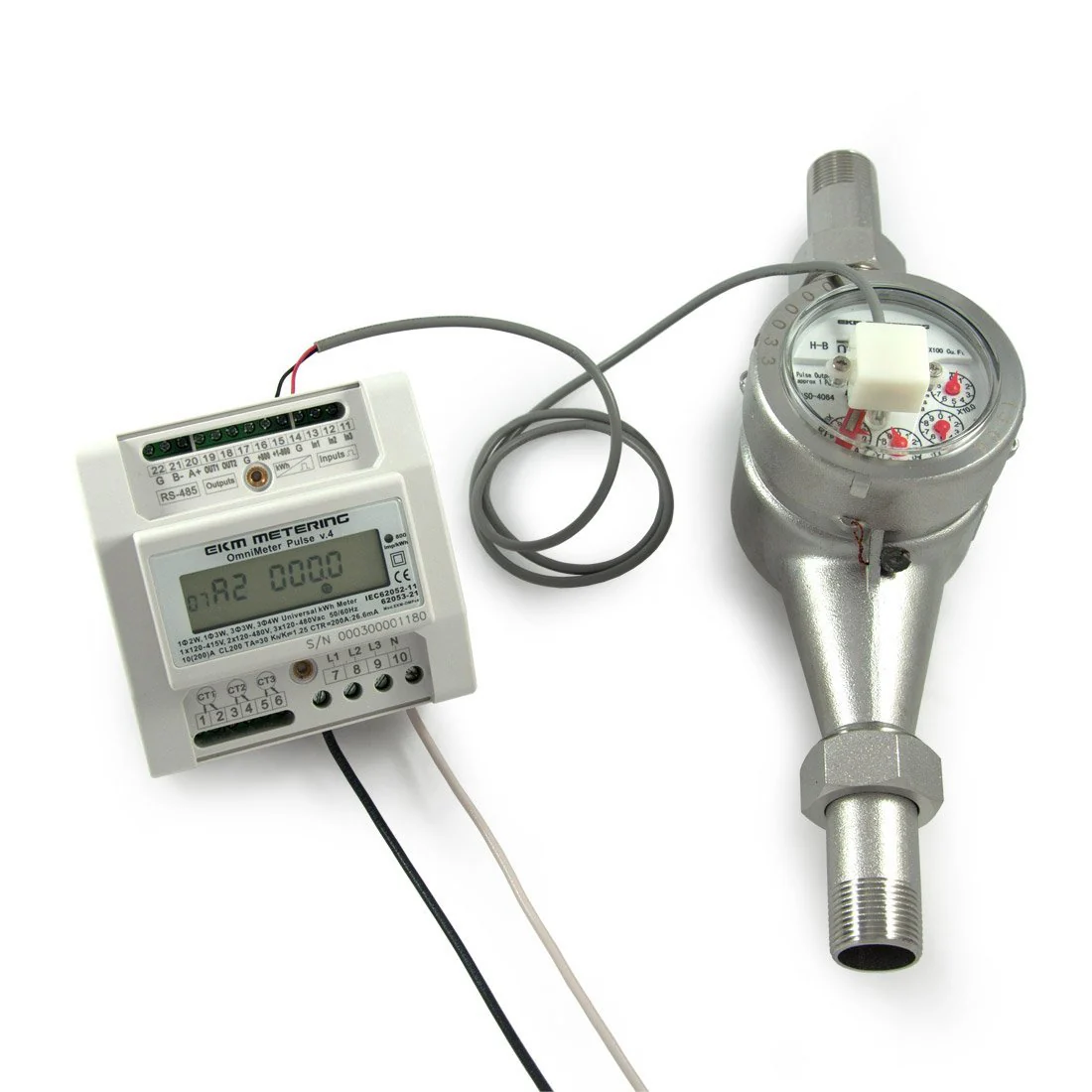 1.5 Inch Water Meter - Stainless Steel, NSF 61, Pulse Output - Image 3