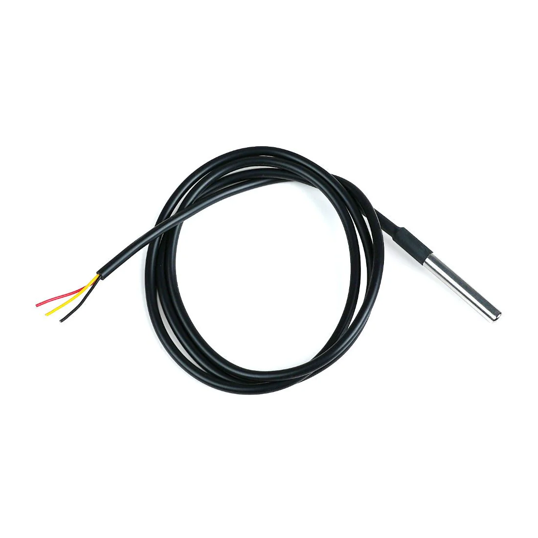 1-Wire Temperature Sensor - Waterproof, Stainless Steel - DS18B20 - Image 2