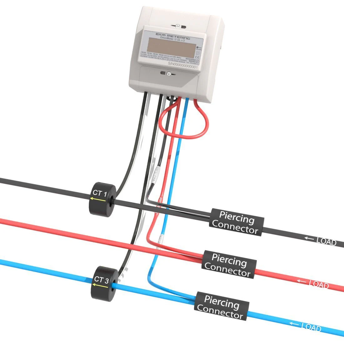 (Modbus) EKM Omnimeter Pulse UL v.4 – Pulse Counting, Relay Controlling, Universal Smart Electric Meter, UL Listed, ANSI - Image 4