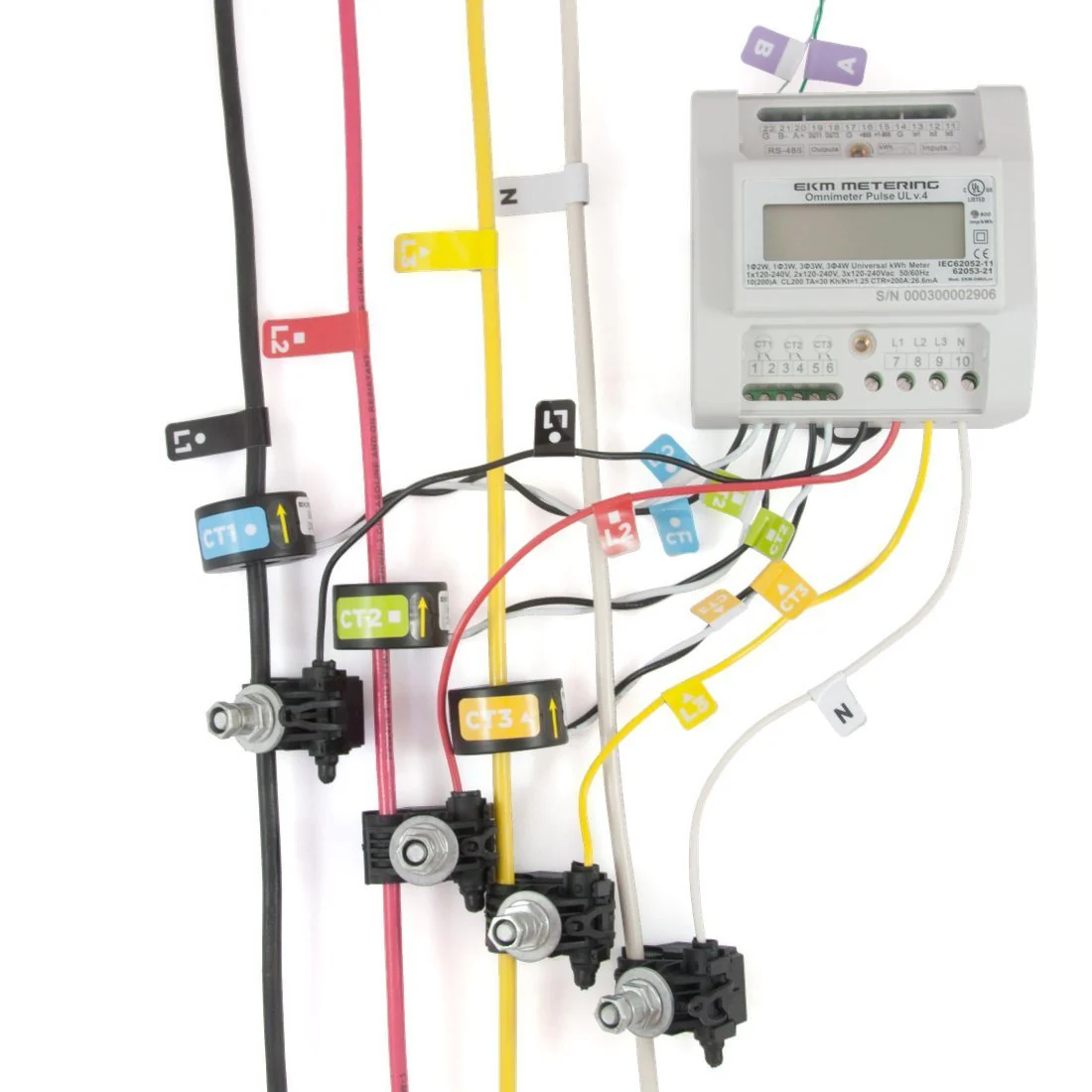 (Modbus) EKM Omnimeter Pulse UL v.4 – Pulse Counting, Relay Controlling, Universal Smart Electric Meter, UL Listed, ANSI - Image 6