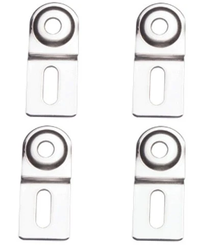 Small/Large Watertight Enclosure Mounting Bracket Set of 4 (with screws)